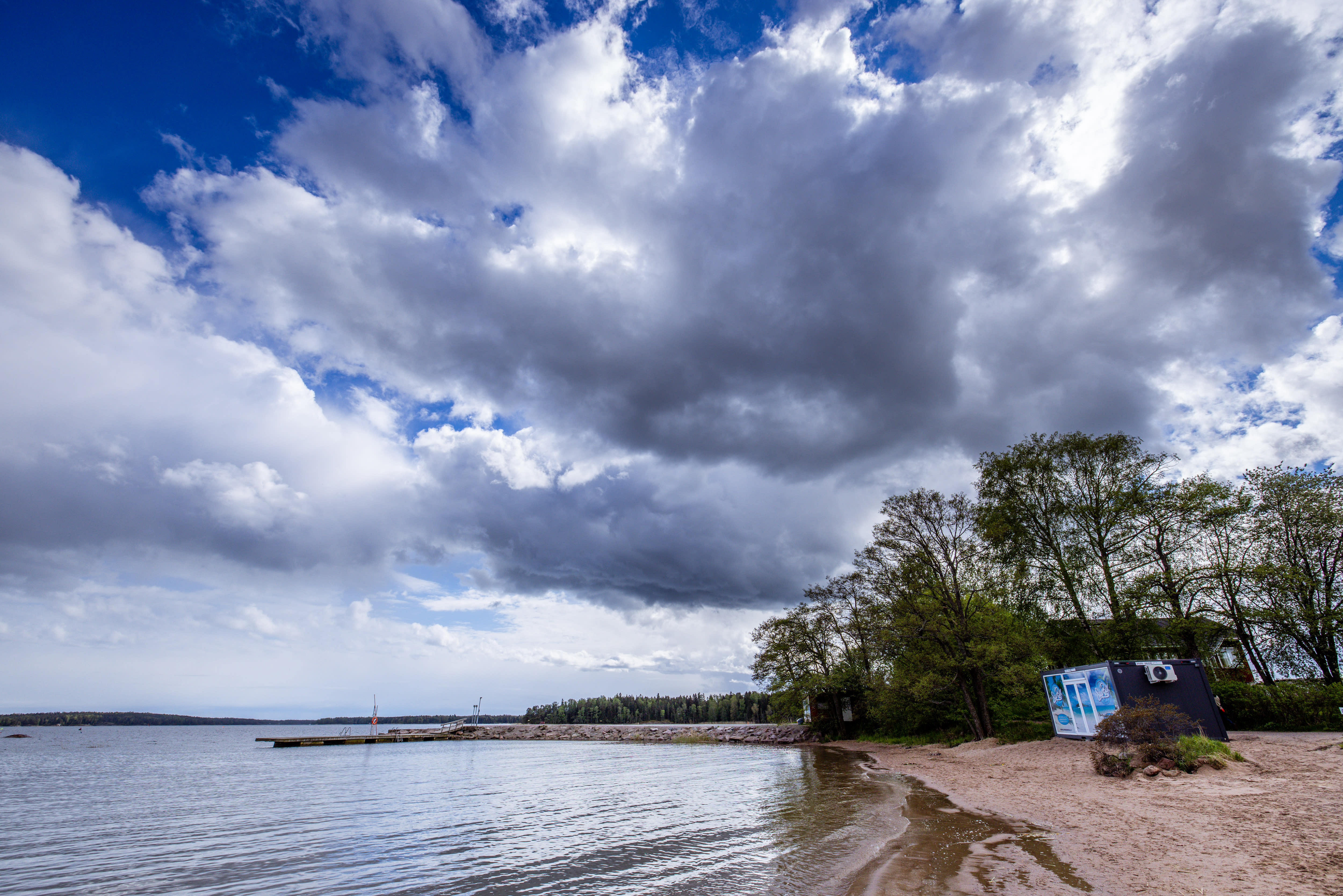 Windy, wet Wednesday in stock for southern Central Finland