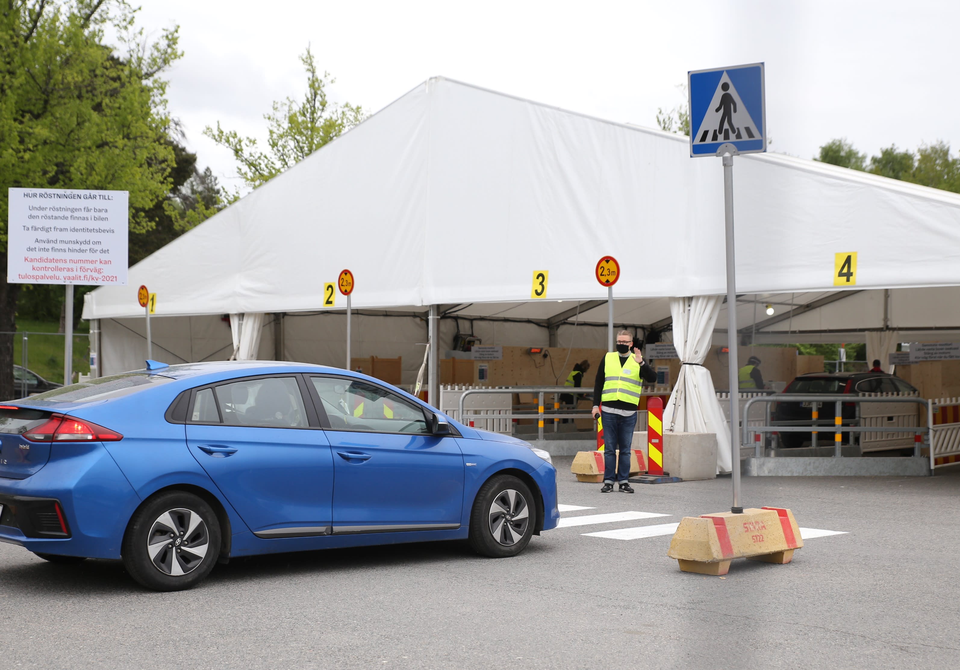 Finland is starting to make premature noises, sometimes driving in style