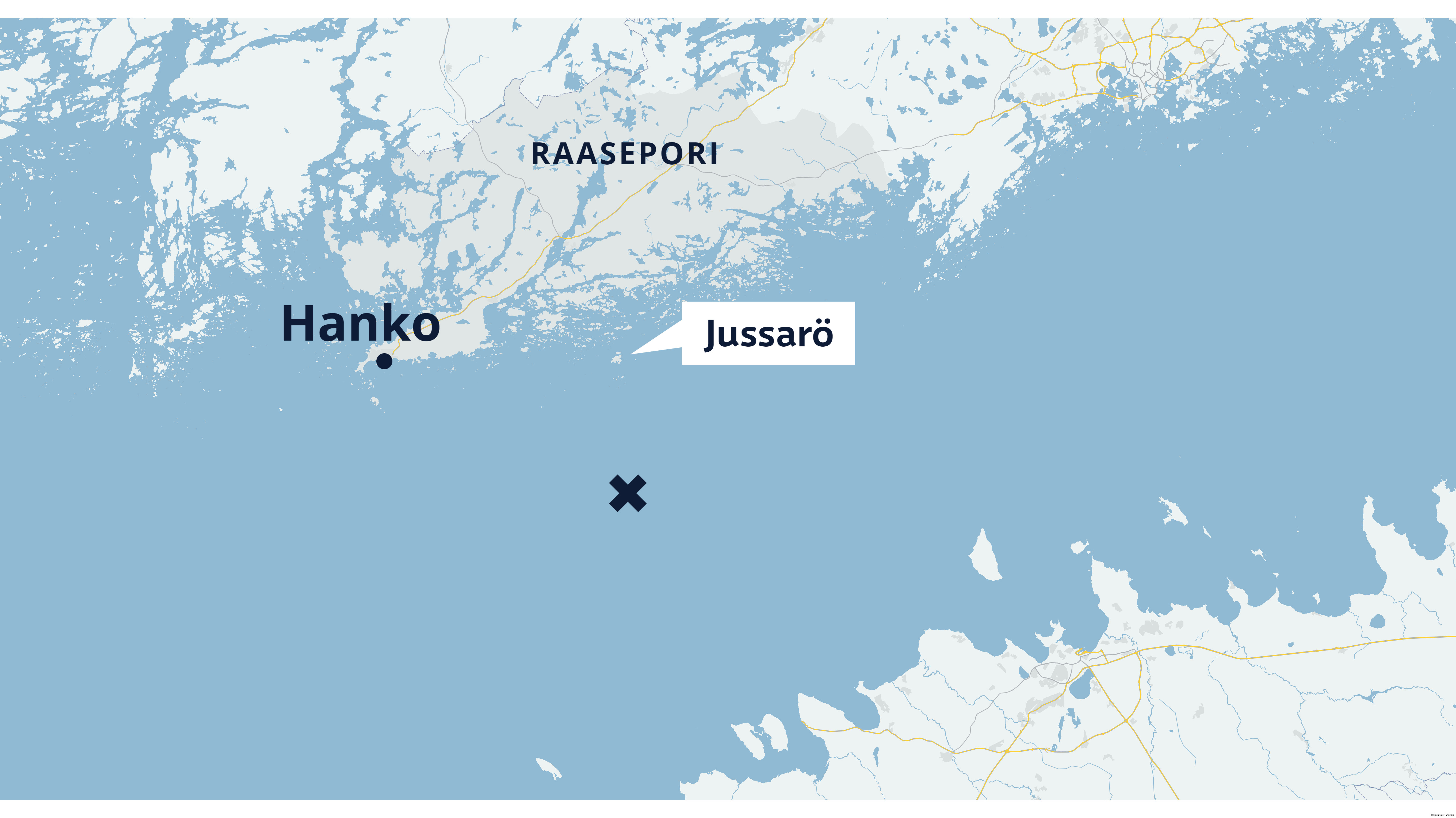Ein Brand auf einem Schiff mit brennbaren Flüssigkeiten im Finnischen Meerbusen