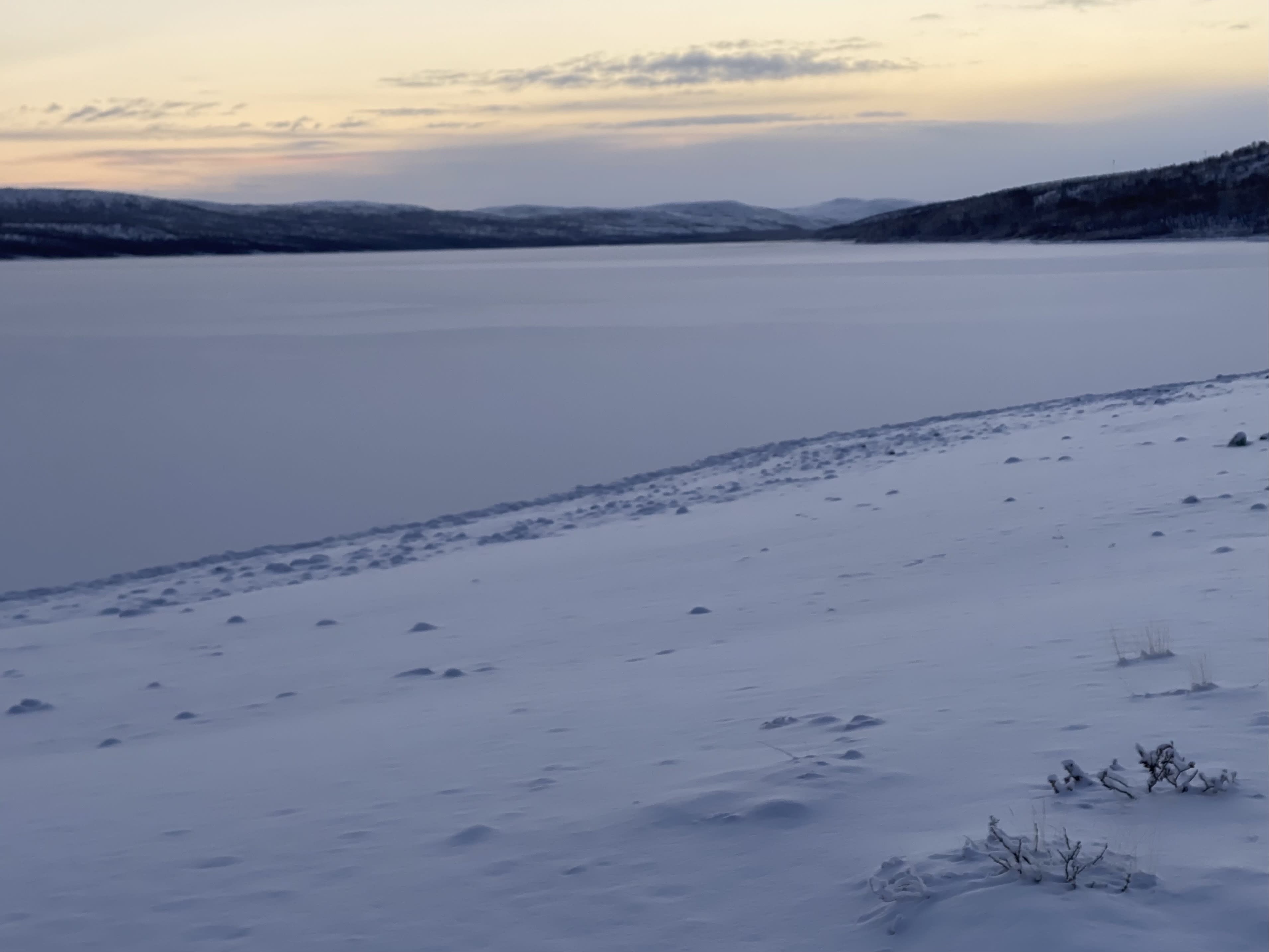 Finnisch-Lappland schlüpft in die Polarnacht