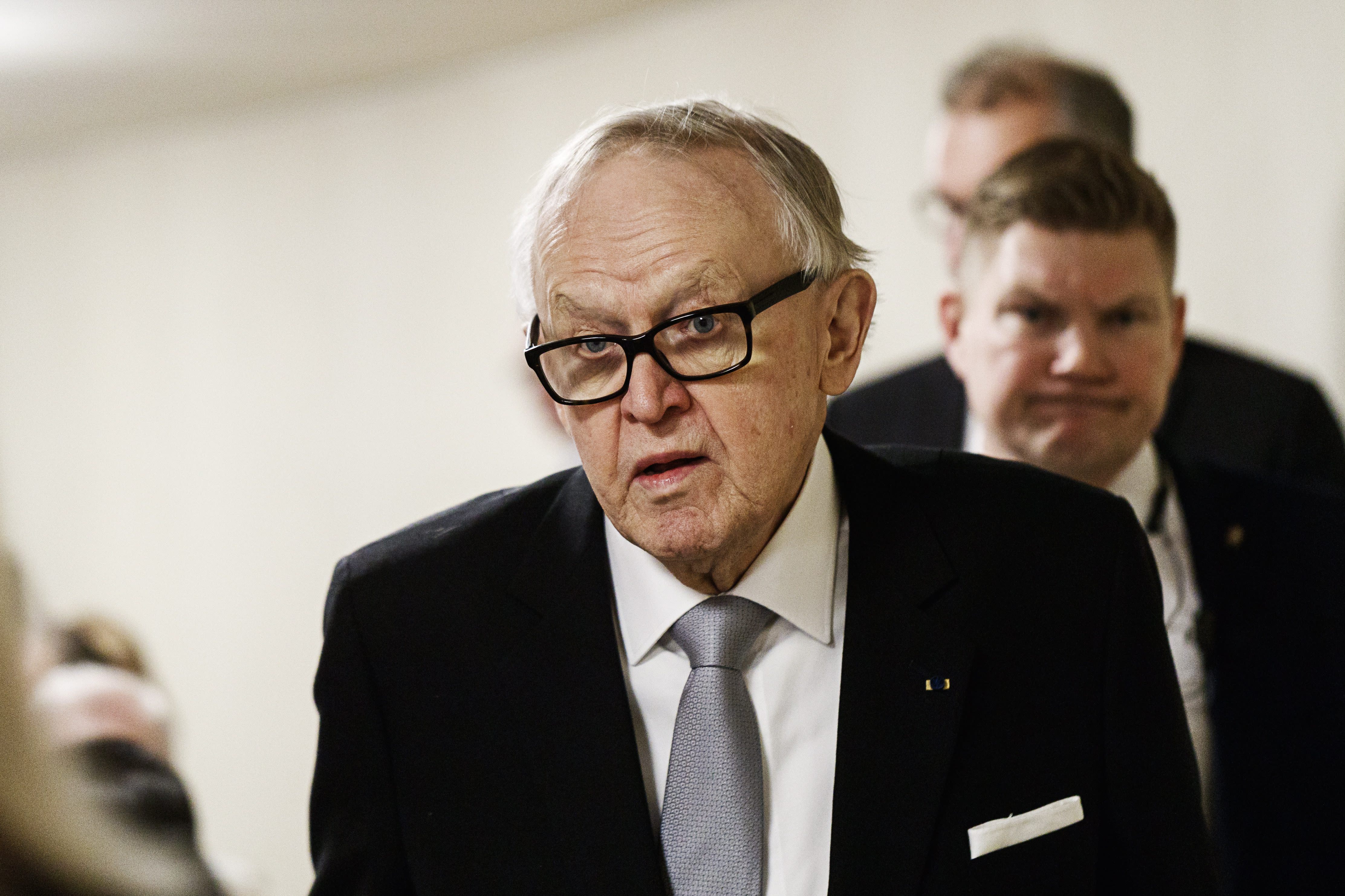 Former President Ahtisaari confirmed another positive Covid diagnosis
