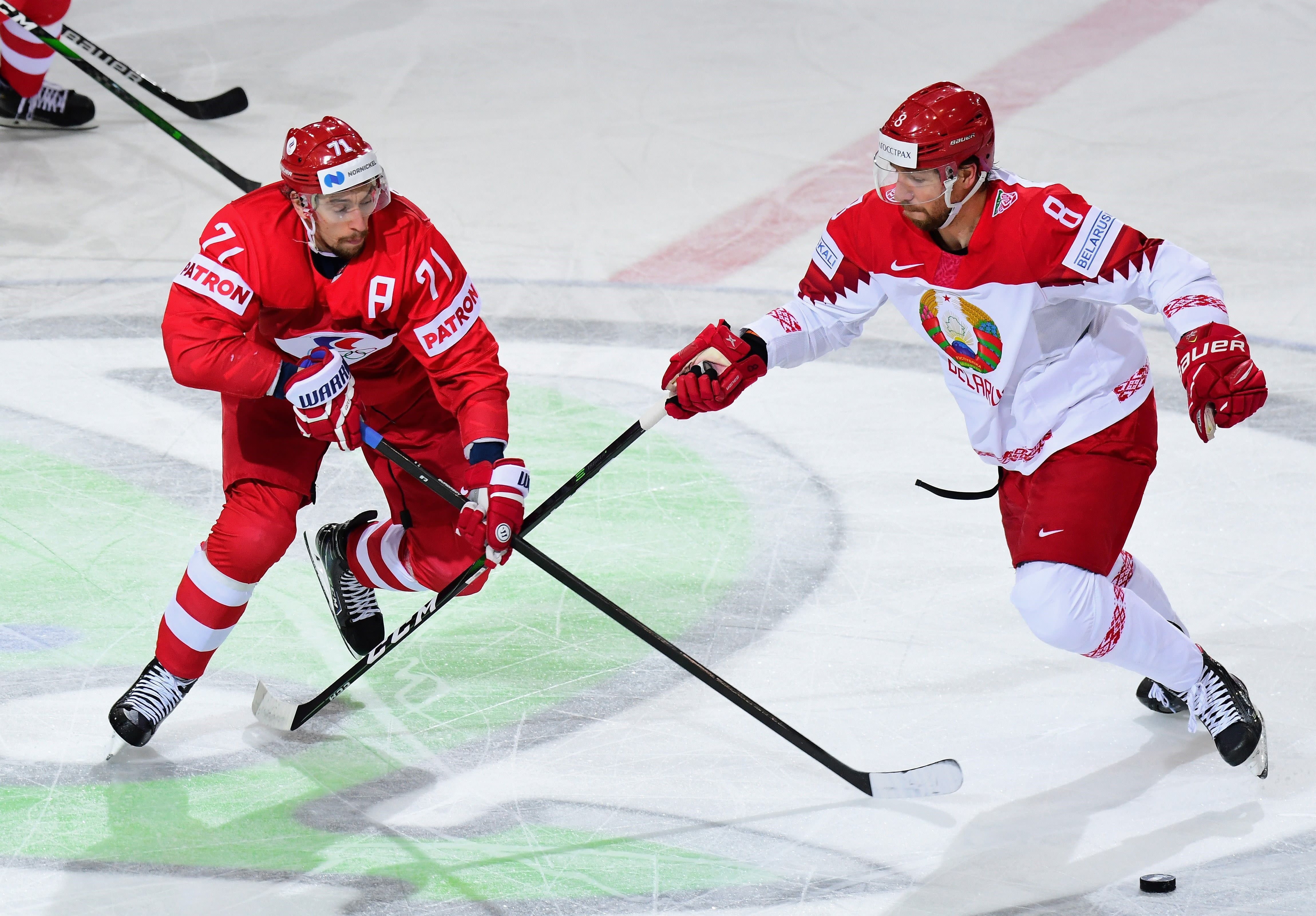 Russia and Belarus do not play in the hockey world in Finland
