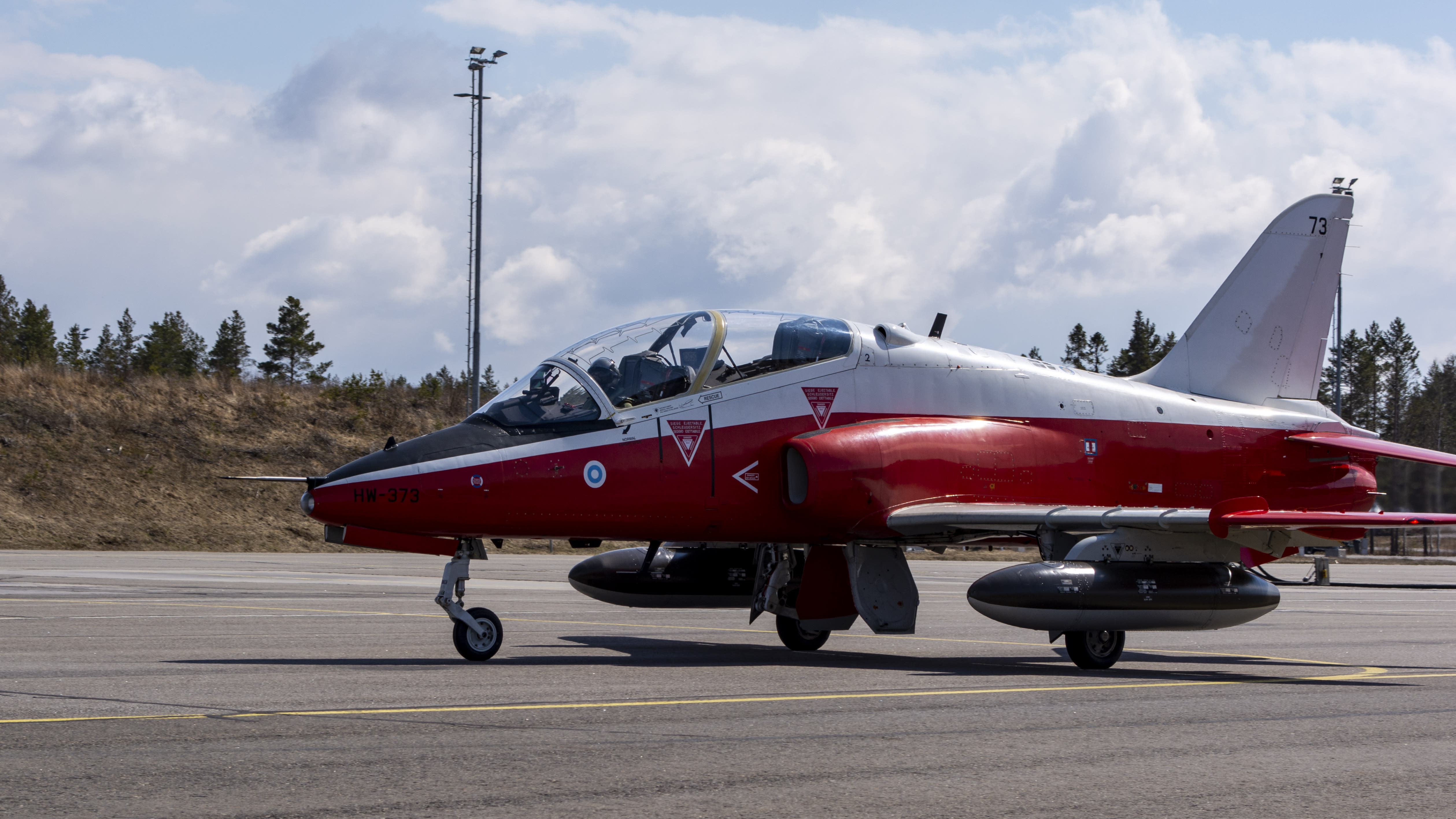 Ein Trainingsflugzeug der Luftwaffe ist in Mittelfinnland abgestürzt