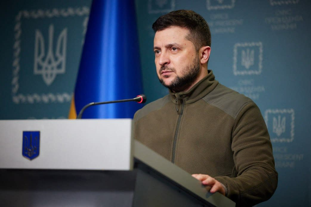 President Zelenski of Ukraine will address the Finnish Parliament