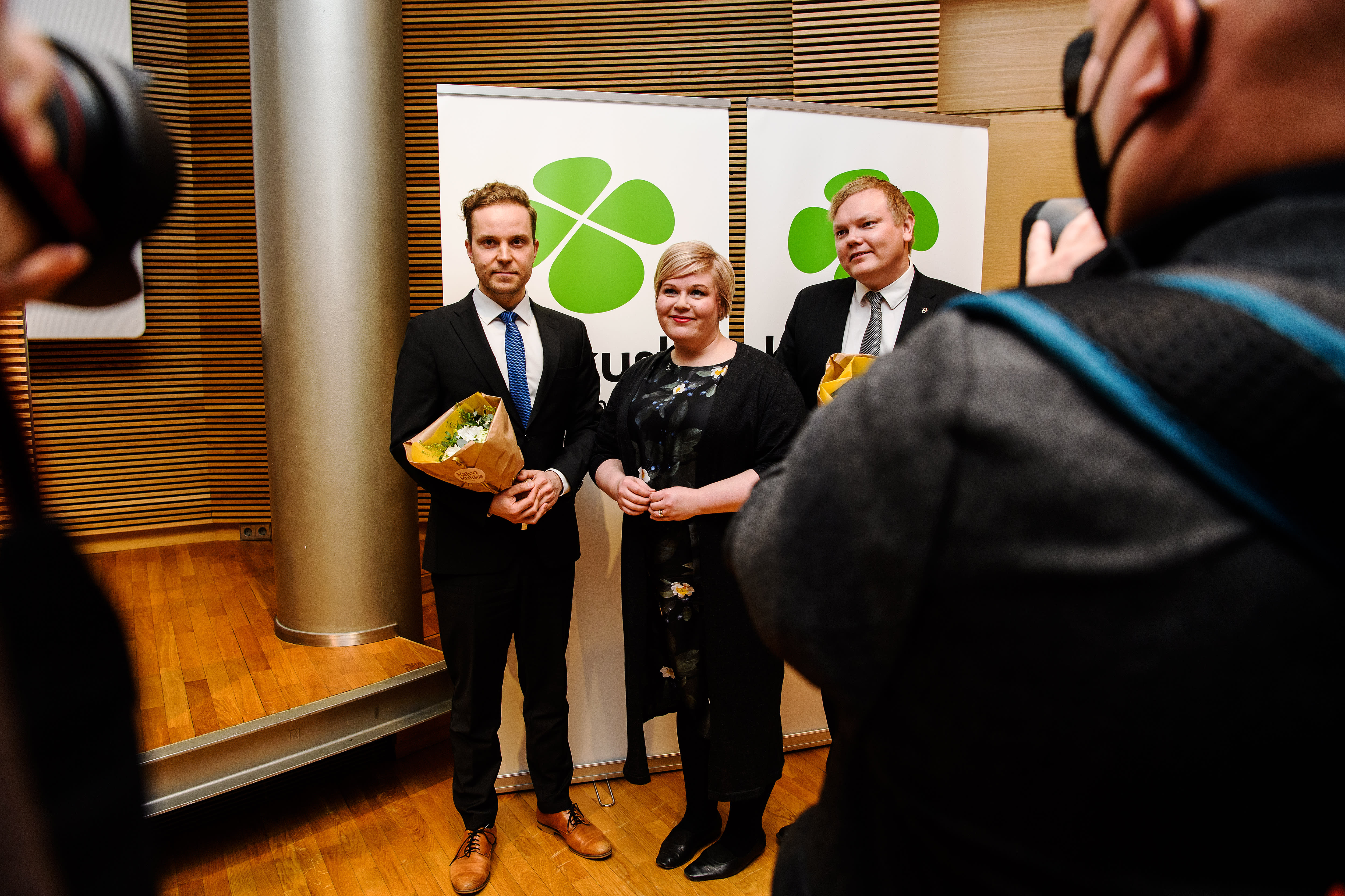 The center appoints Kurvinen Minister of Agriculture and Honkonen manages the cultural portfolio