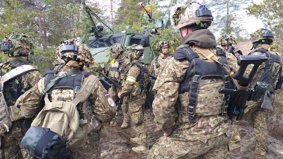 Finnish troops are participating in a large-scale NATO exercise