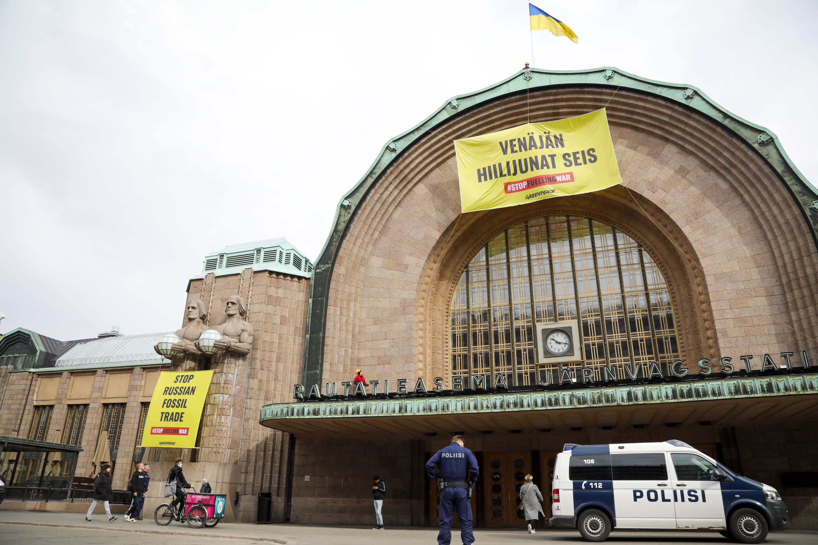Greenpeace ist gegen Finnlands russische Kohlelieferungen nach Europa