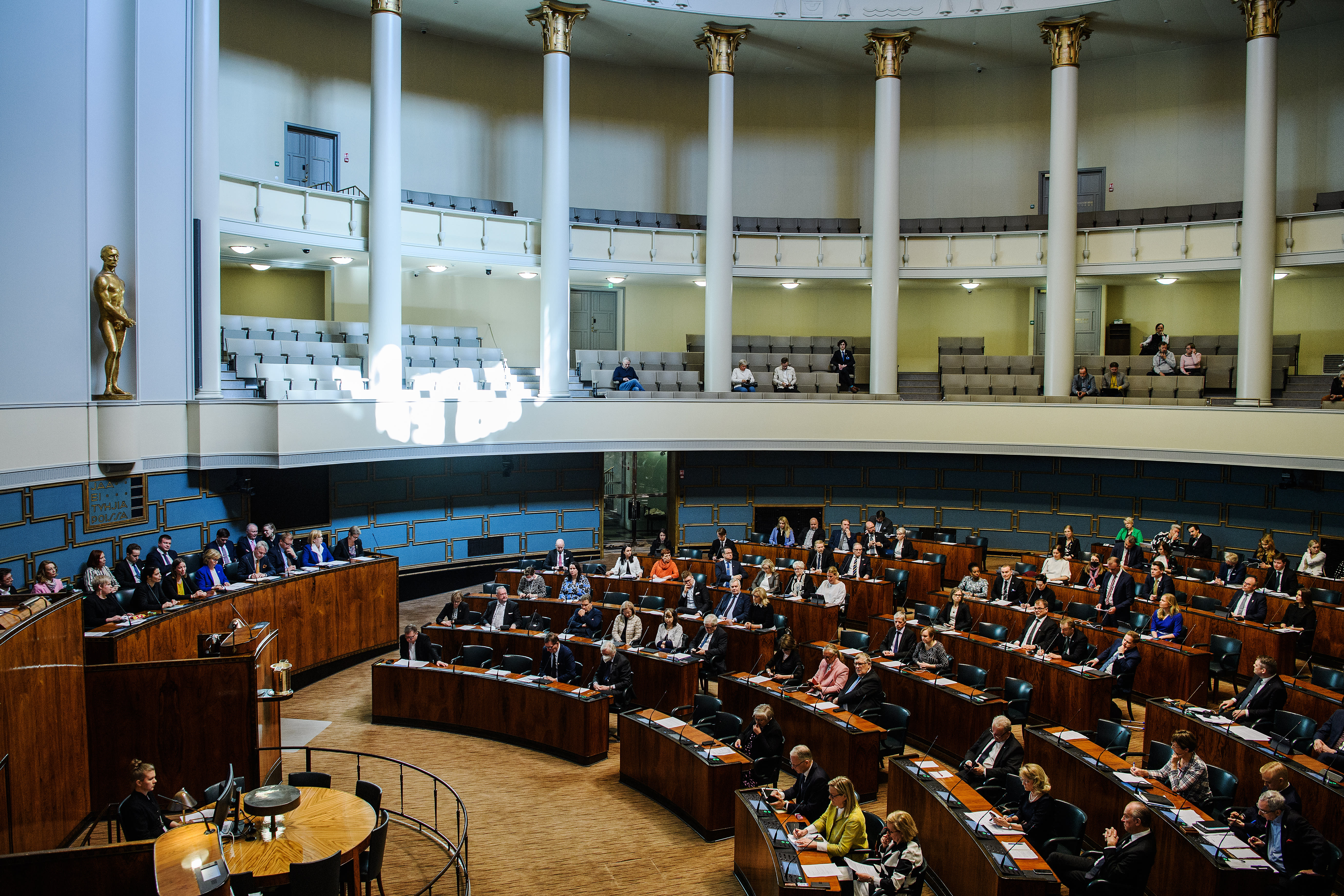 Parliament approved the NATO application in a historic vote