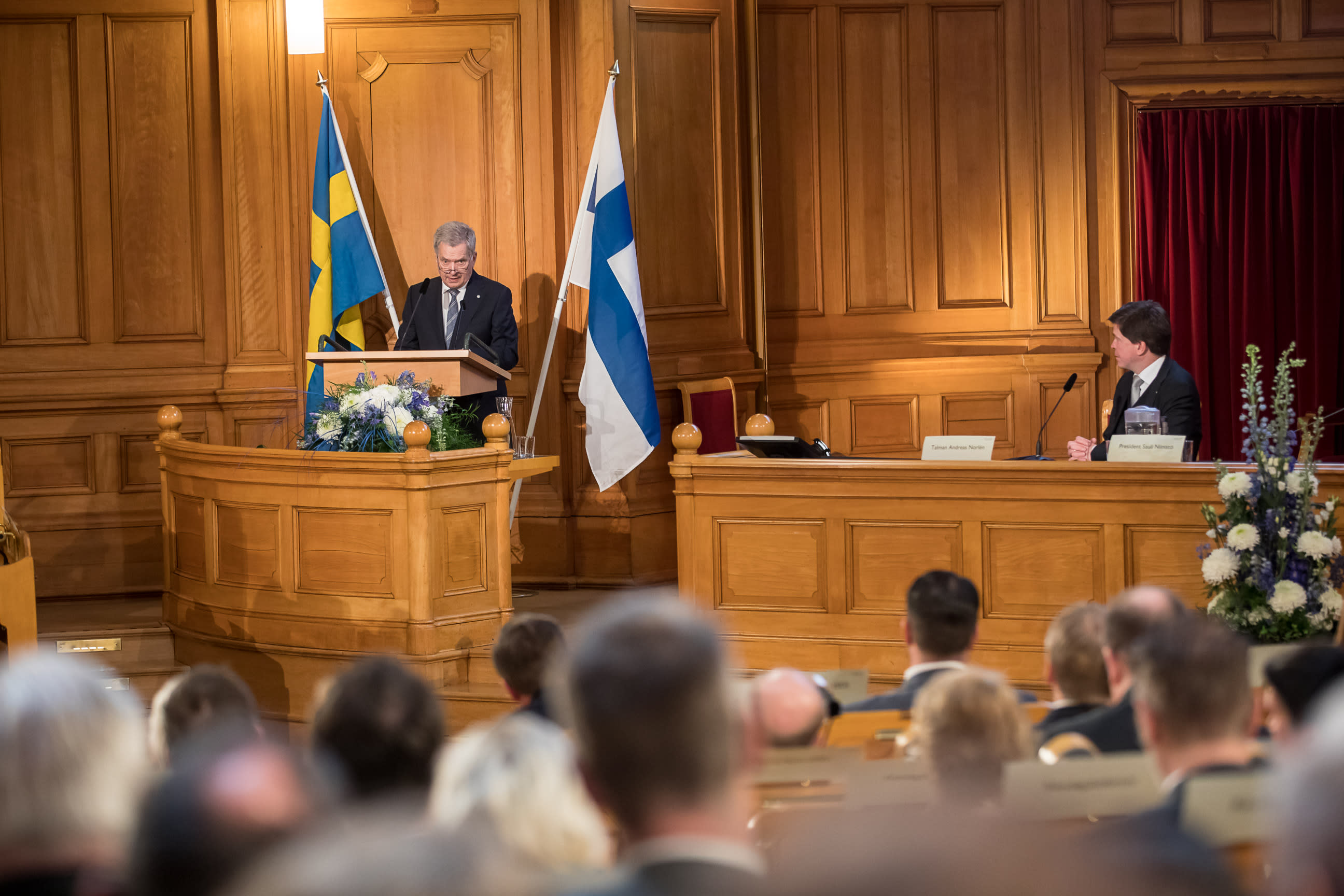 Niinistö se reúne con los primeros ministros de Suecia y Noruega