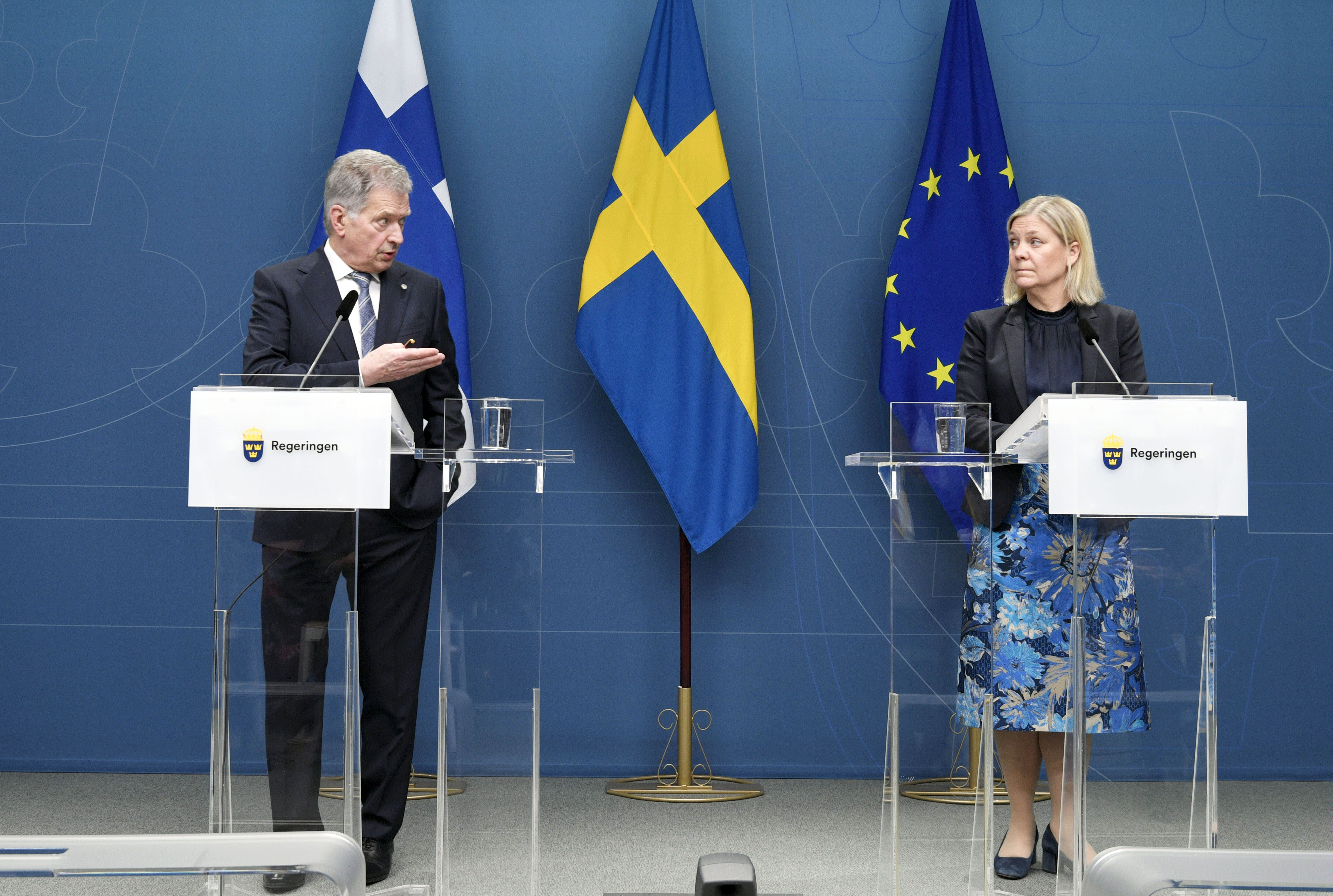 Finland and Sweden will apply for NATO membership together on Wednesday