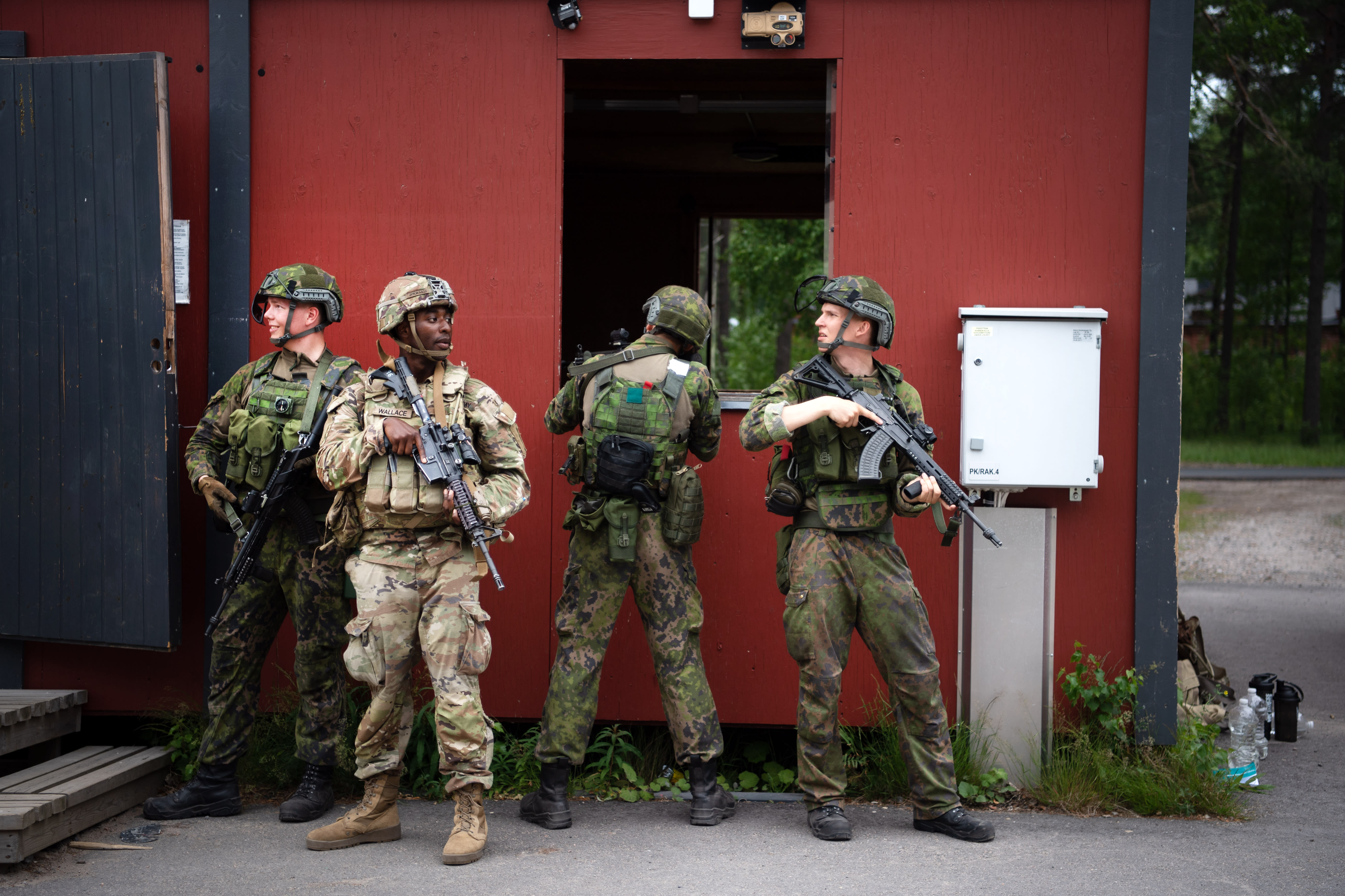 US soldiers are training with Finnish troops in Helsinki