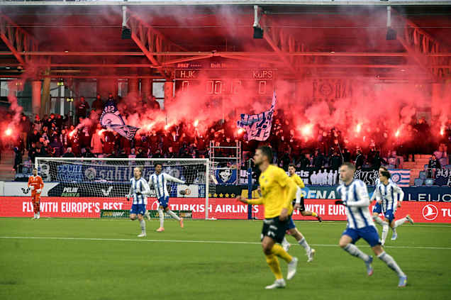 Fireworks display in Finland⁣ on New Year's Eve