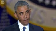 Uutisvideot: Obama liikuttui kyyneliin kiittäessään vaimoaan