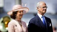 Kuningas Kaarle Kustaa ja kuningatar Silvia vierailulla Hollannissa huhtikuussa 2009.