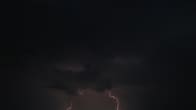 Lightning in the Kirkkonummi region.