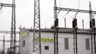 Sähkönsiirtoyhtiö Carunan sähköasema ja sähköverkkoa Espoon Finnoossa.