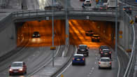 Hakamäentien tunneli Helsingissä.