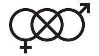 Unisex-symboli. 