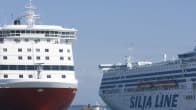 Viking- ja Silja Linen laivat satamassa 