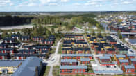 Aerial photo of Porvoo.