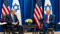 Israelin pääministeri Benjamin Netanjahu ja Yhdysvaltain presidentti Joe Biden Tel Avivissa 18.10.2023.