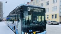 An electric bus in Lahti.