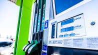 Tankkauspisteen näyttö jossa näkyy että 60,80 litraa dieseliä maksoi 144,64 euroa.
