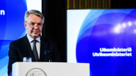 Ulkoministeri Pekka Haavisto 29. huhtikuuta Säätytalolla Helsingissä.