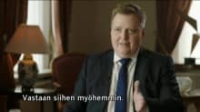 Uutisvideot: Islannin pääministeri käveli ulos veroparatiisihaastattelusta - tekstitys