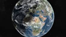 Landsat sateliitin kuva maapallosta.