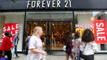 Forever 21 -liike Lontoon Oxford Streetilla.
