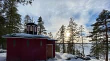 Ortodoksikappeli Ilkon saarella, Ilkonsaari, tsasouna