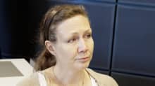 Anneli Auer Varsinais-Suomen käräjäoikeudessa Turussa 29. helmikuuta 2012. 