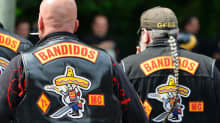 Bandidos-jengin jäseniä.