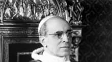 Päiväämätön kuva paavi Pius XII:sta.