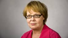 Vasemmistoliiton eduskuntaryhmän puheenjohtaja Annika Lapintie 
