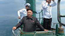 Kim jong-un. Pohjois-Korealaisen uutistoimiston välittämää kuvaa viime kuulta.