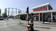 Tesco-supermarket kuvattuna Lontoossa huhtikuussa 2014.