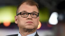 Pääministeri Juha Sipilä Yle TV1:n Ykkösaamun haastattelussa 5. syyskuuta 2015. 