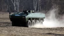 Patria AMV 8x8 -panssariajoneuvo. 