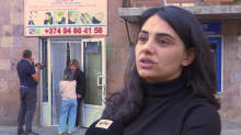 Lapsia tänne ei uskalla vielä tuoda, sanoo armenialainen Ofelya Zohrabyan kotikaupungissaan Jermukissa.