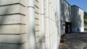 Alvar Aalto Museo ja Keski-Suomen museo Ruusupuistossa.