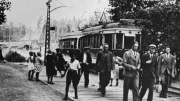munkkiniemen raitiovaunu 1938
