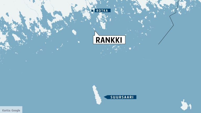 Rankki merkitty kartalle