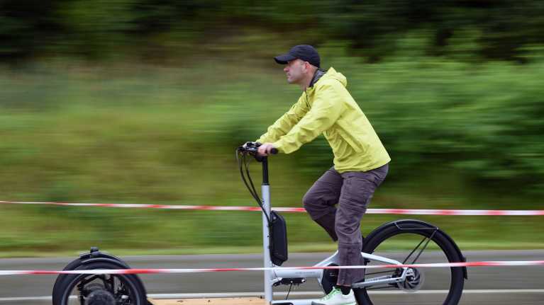 Tavarapyörä Eurobike-messuilla 2017