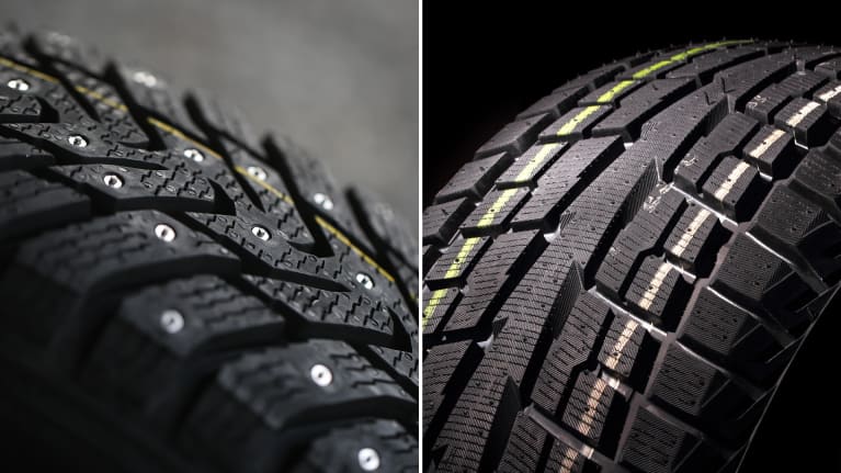 nastarengas ja kitkarengas lähikuvassa