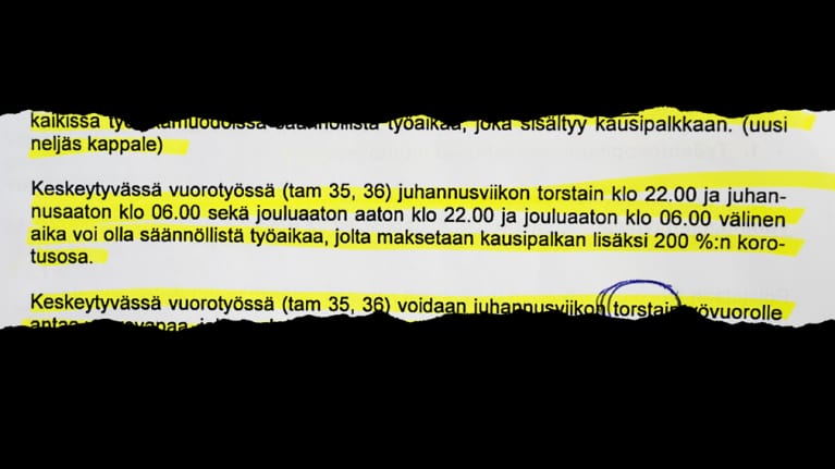 Paperileike Valtakunnansovittelijan toimiston sovintoehdotuksesta.