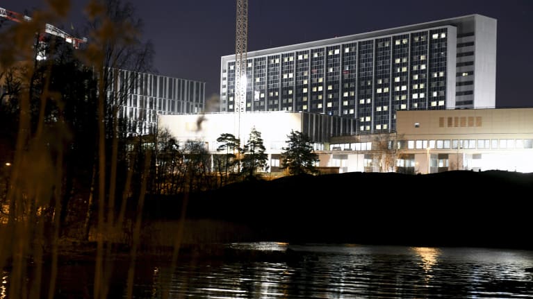 HUS:n Meilahden sairaala-alue Helsingissä.
