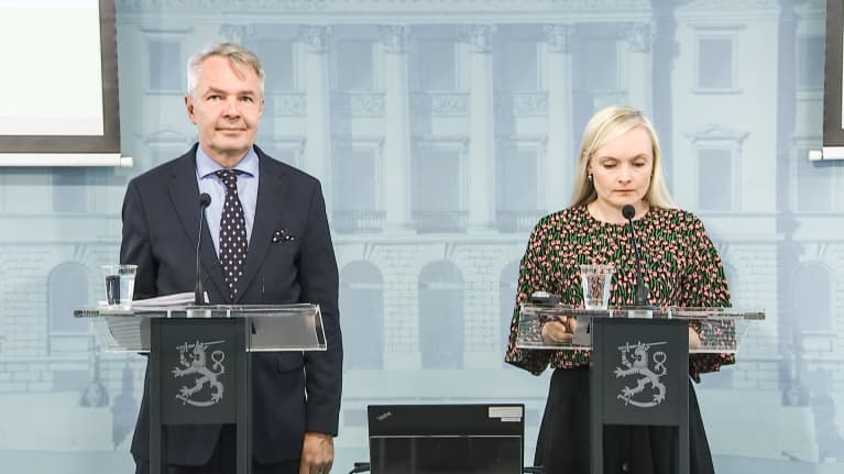 Pekka Haavisto ja Mari Ohisalo