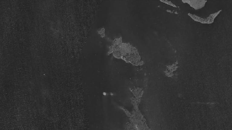 Ilmakuva Torniosta 1946